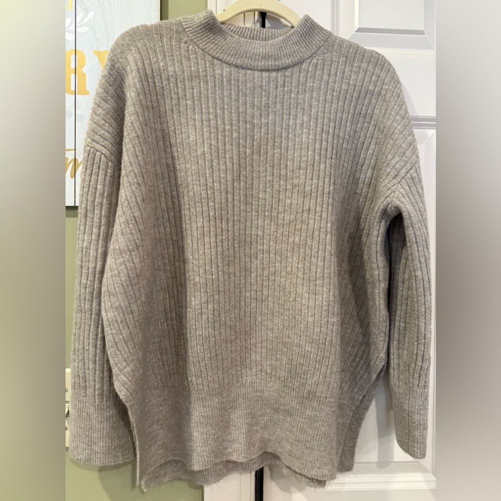 H&M Sweater Tunic Side Slits